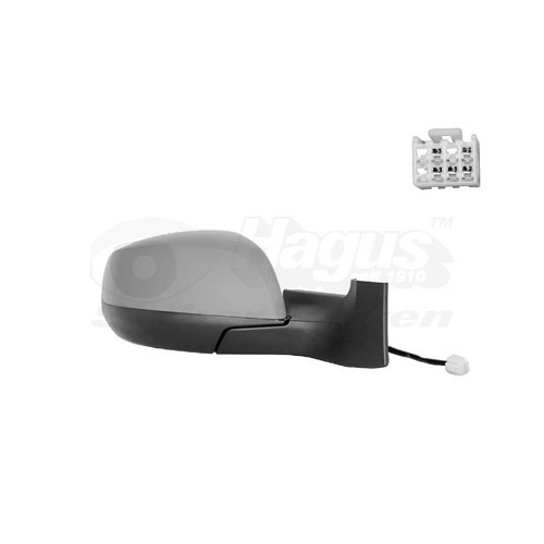  Right-hand wing mirror for VAUXHALL AGILA - RE01439 