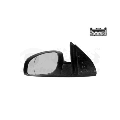  Left-hand wing mirror for VAUXHALL SIGNUM, VECTRA C, VECTRA C Estate, VECTRA C GTS - RE01543 