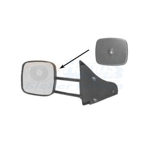  Left-hand wing mirror for VAUXHALL COMBO - RE01606 