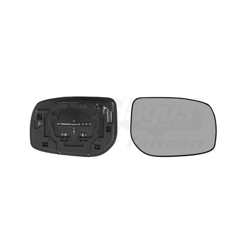  Right-hand wing mirror glass for TOYOTA YARIS - RE01874 