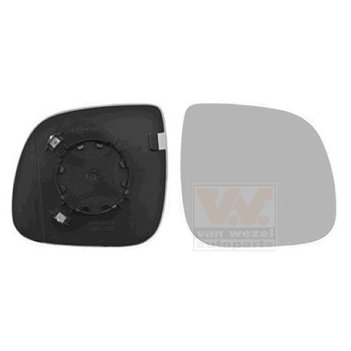  Right-hand wing mirror glass for Volkswagen Transporter and Multivan - RE01992 