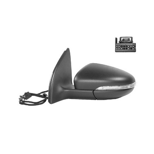  Left-hand wing mirror for VW GOLF VI - RE02149 