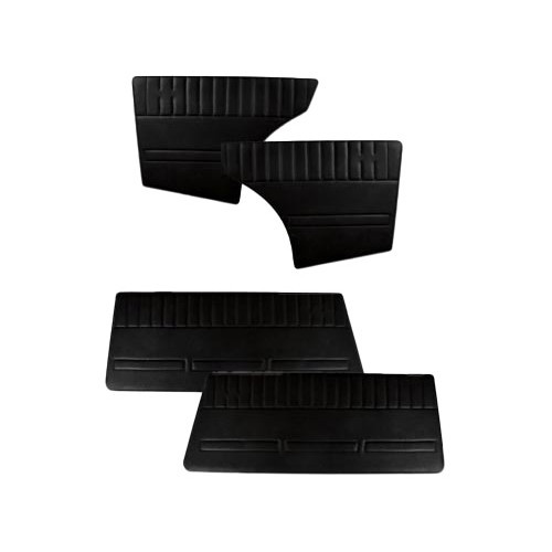     
                
                
    Set of 4 door panels for Renault 5 Alpine (1976-1981) - Black - RN20020
