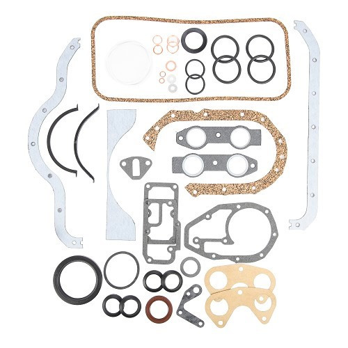     
                
                
    Engine gasket kit for Renault 8 Gordini - 1255cm3 - RN40250
