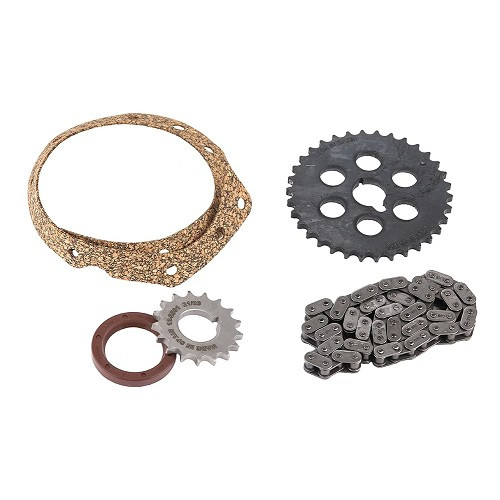     
                
                
    Timing system kit for Renault 8 (09/1962-08/1973) - without tensioner  - RN40292
