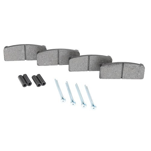     
                
                
    Front brake pads for Renault 10 (1965-1971) - RN61014
