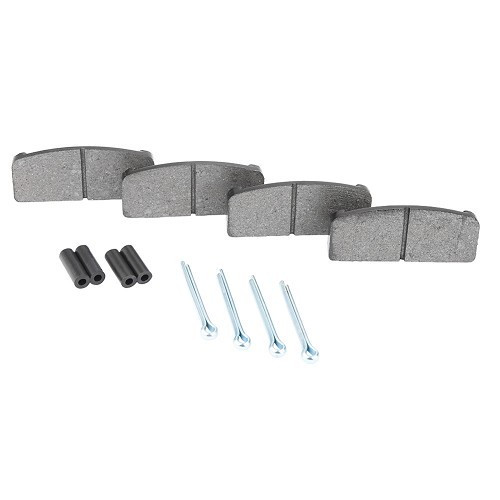  Front brake pads for Renault Caravelle and Floride (1959-1968) - RN62014 