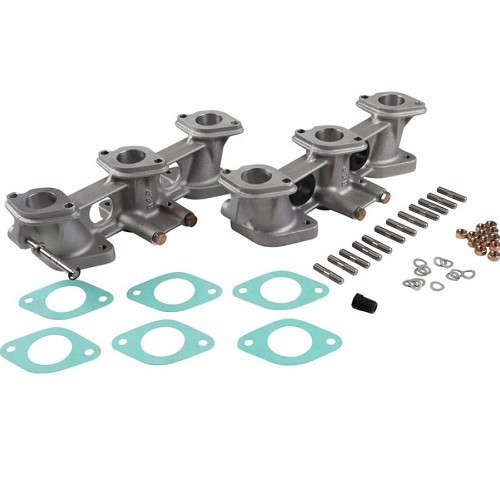     
                
                
    Pipes d'admission PMO 40x36mm taille standard pour Porsche 911 - configuration K-Jetronic - RS00093
