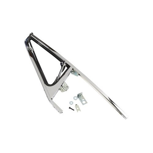 	
				
				
	Verchroomd spoilerframe voor Porsche 911 type F Targa (1969-1973) - linkerzijde - RS00125
