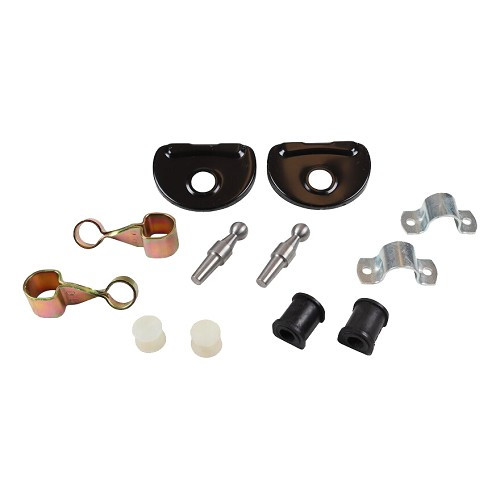 Kit barra stabilizzatrice con silentblock e supporti per Porsche 911 tipo F e 912 (1968-1973) - RS00205