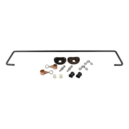 	
				
				
	Stabilizer bar kit with silentblocs and mountings for Porsche 911 type F and 912 (1968-1973) - RS00205
