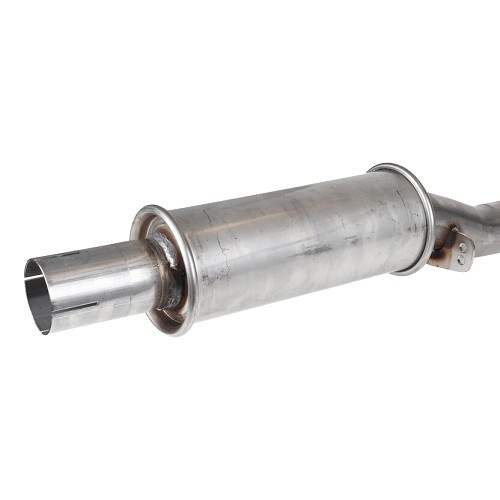 Silenziatore di scarico in acciaio inox DANSK per Porsche 924 2.0 (1976-1985) - RS00274
