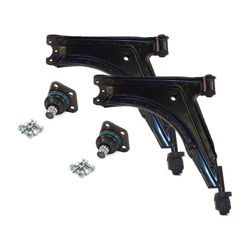     
                
                
    Kit 2 Triangles + 2 Rotules pour Porsche 924 (1981-1988) - RS00436
