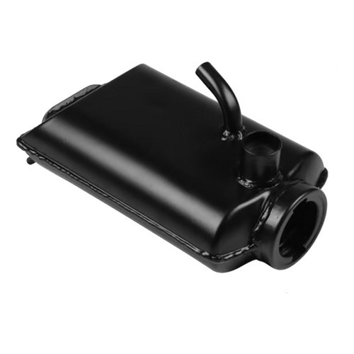 Schwarz lackierter Edelstahl-Ölschlucker für Porsche 912 (1966-1969) - RS00460