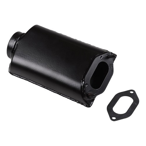     
                
                
    Sfiato olio in acciaio inox verniciato nero per Porsche 912 (1966-1969) - RS00460
