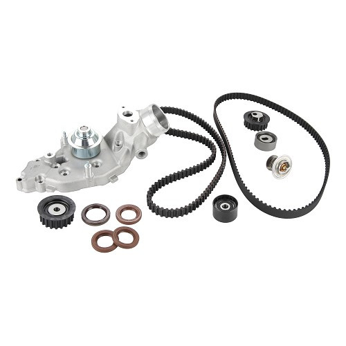     
                
                
    Kit completo di distribuzione e pompa dell'acqua per Porsche 944 2.7 (1989) - RS00461
