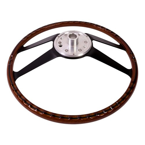 Lenkrad Mahagoniholz 395 mm SSP für Porsche 912 (1965-1969) - RS00521
