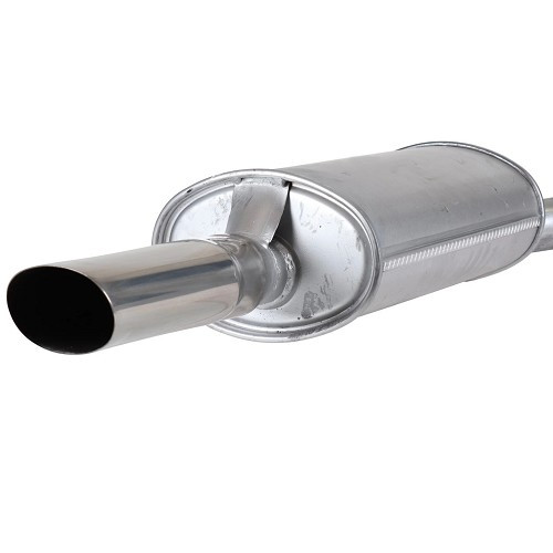 Silenziatore di scarico originale Dansk per Porsche 924 turbo (1979-1985) - RS00582