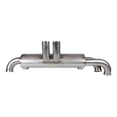 Silenziatore Dansk in acciaio inox stile GT3 per Porsche 964 (1989-1994) - RS00592