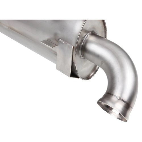 Silenziatore Dansk in acciaio inox stile GT3 per Porsche 964 (1989-1994) - RS00592