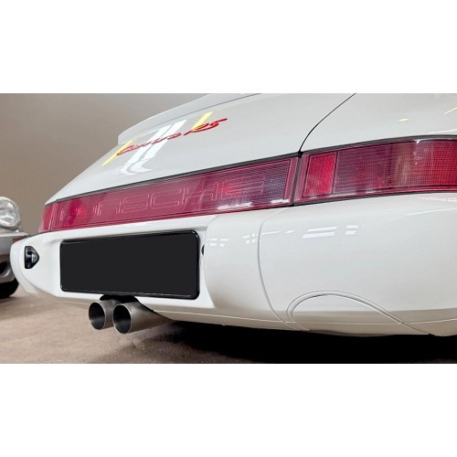 Bumper cover for exhaust tailpipe for Porsche 964 (1989-1994) - right side - RS00593