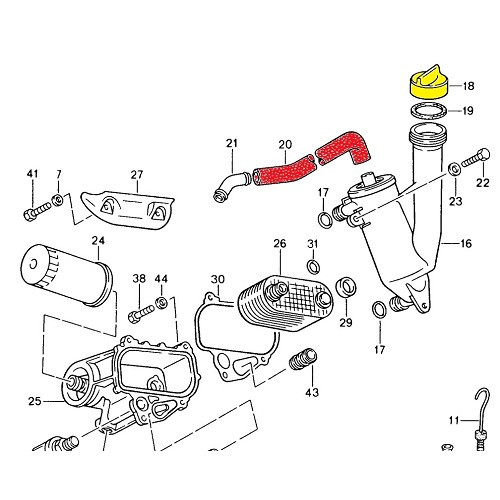     
                
                
    Respiro de óleo para Porsche 924 S (1986-1987) - RS00654
