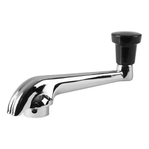     
                
                
    Chroom raamhendel met zwarte knop voor Porsche 356 (1950-1959) - rechts of links - RS00717
