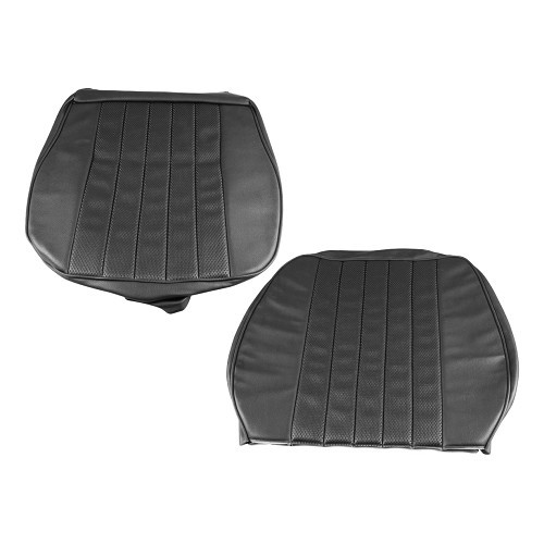     
                
                
    Fundas de asiento de vinilo negro para 1 Porsche 911 tipo F (1965-1973) - RS00802
