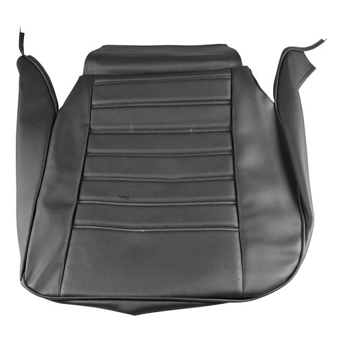 Black vinyl seat covers for 1 Porsche 911 type G (1974-1984) - RS00813