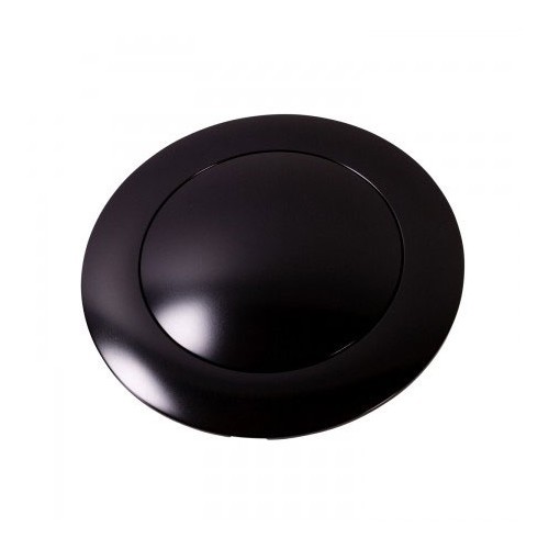  Black horn button for 9 screws steering wheel - 113 mm diameter - RS00834 
