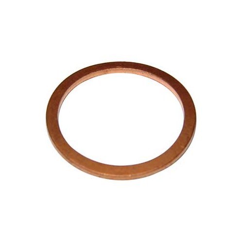  Copper magnetic drain plug gasket 22 x 27 mm for Porsche 911 and 912 (1965-1989) - RS10011 