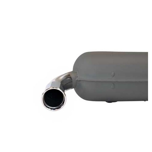 Silenziatore DANSK in acciaio inox per Porsche 911 (1965-1973) - RS10543