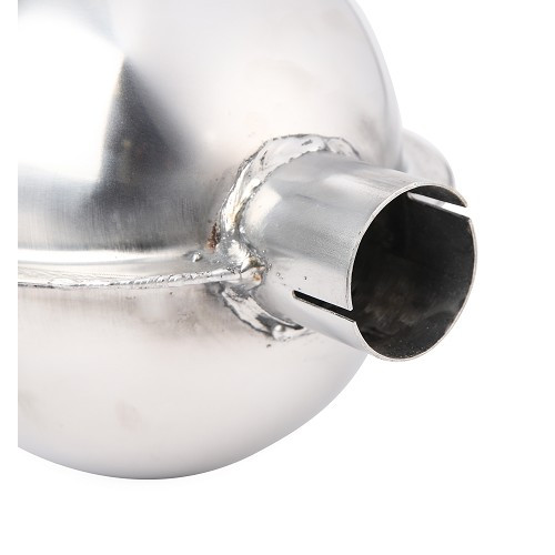 Bauletto sportivo in acciaio inox DANSK per Porsche 986 Boxster (2000-2004) - RS10609