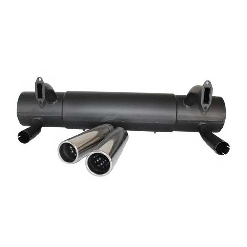 Silenziatore Sport in acciaio DANSK per Porsche 912 - RS10621