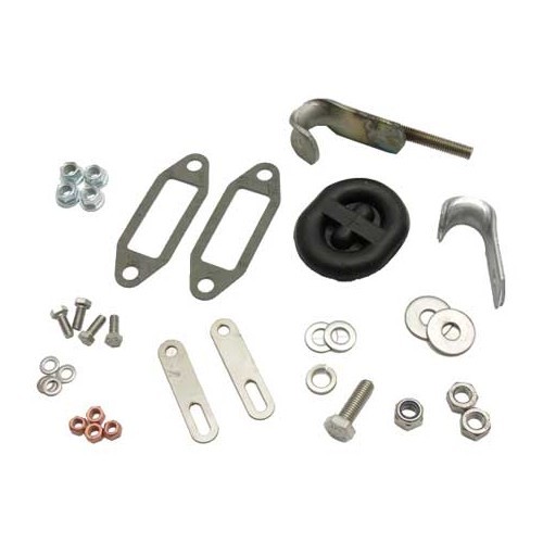 Sistema di scarico CSP tipo Sebring in acciaio inox per Porsche 356 A (1956-1959) - senza collettori di scarico a J - RS10630