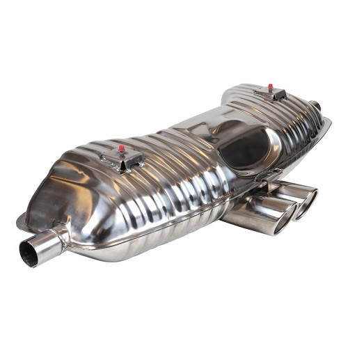  DANSK Sport silencer in stainless steel for Porsche Boxster 986 2.7 to 3.2 - RS10678-1 