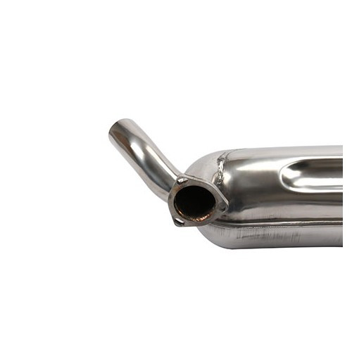 DANSK Schalldämpfer Edelstahl poliert für Porsche 911 Typ G (1975-1989) - RS10801