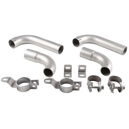     
                
                
    DANSK stainless steel silencer tail pipes for Porsche 356 B and C (1960-1965) - RS10898

