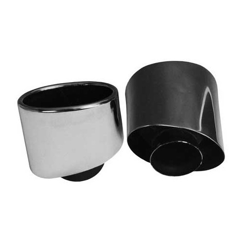  Exhaust tips in stainless steel for Porsche 993 Carrera and RS - RS10912 