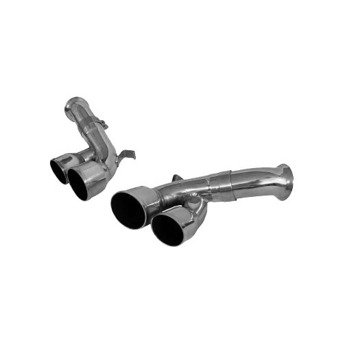  SCART stainless steel exhaust tips for Porsche 996 Carrera 4S - RS10952-2 