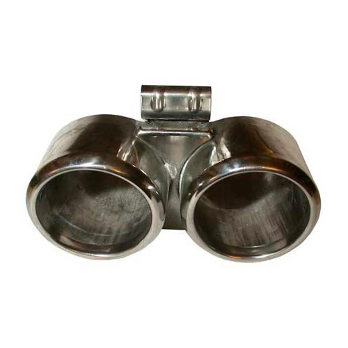 Puntale per silenziatore originale in acciaio inox per Porsche Boxster 986 (1996-2004) - RS10969
