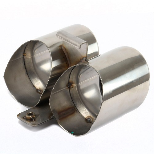 Puntale per silenziatore originale in acciaio inox per Porsche Boxster 986 (1996-2004) - RS10969