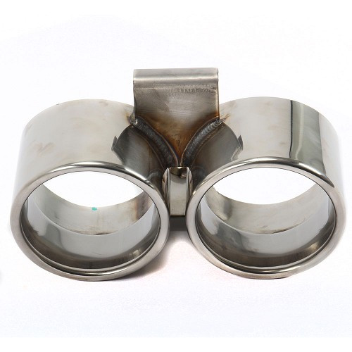 Puntale per silenziatore originale in acciaio inox per Porsche Boxster 986 (1996-2004) - RS10969