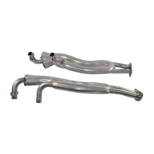  SSI stainless steel heat exchangers for Porsche 914-4 2.0 (1973-1976) - pair - RS11230-3 