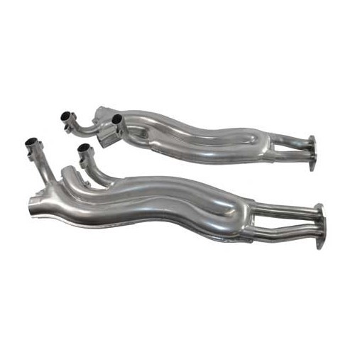  SSI stainless steel heat exchangers for Porsche 914-4 2.0 (1973-1976) - pair - RS11230 