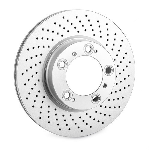  Front brake disc for Porsche 997 phase 1 C2 and C4 - right-hand side - RS11669 