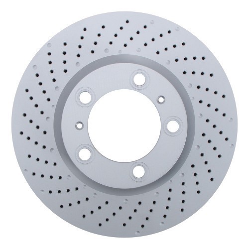  Front brake disc for Porsche 997 phase 2 C2 and C4 - left-hand side - RS11823-2 