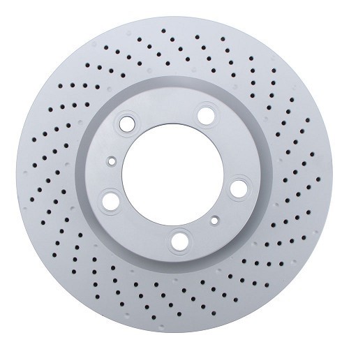  Front brake disc for Porsche 997 phase 2 C2 and C4 - right-hand side - RS11825-2 