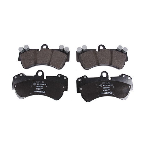 Front brake pads for Porsche Cayenne type 9PA with 17" discs (2003-2010) - RS11841 
