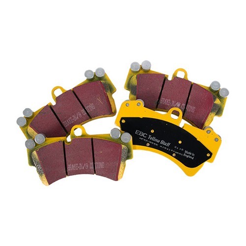  EBC Yellowstuff front brake pads for Porsche Cayenne 955 (2003-2006) - red or silver callipers - 18 inches disc - RS11846-1 
